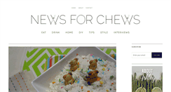 Desktop Screenshot of newsforchews.com